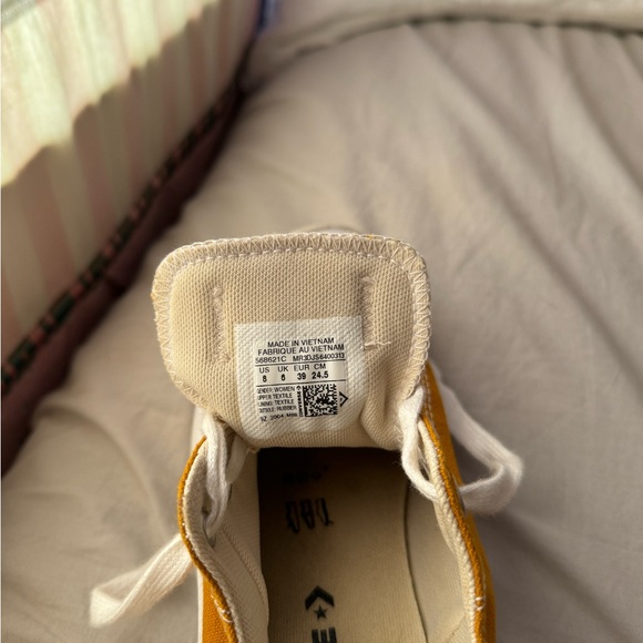 Converse Mustard Yellow Platforms - Picture 3 of 3